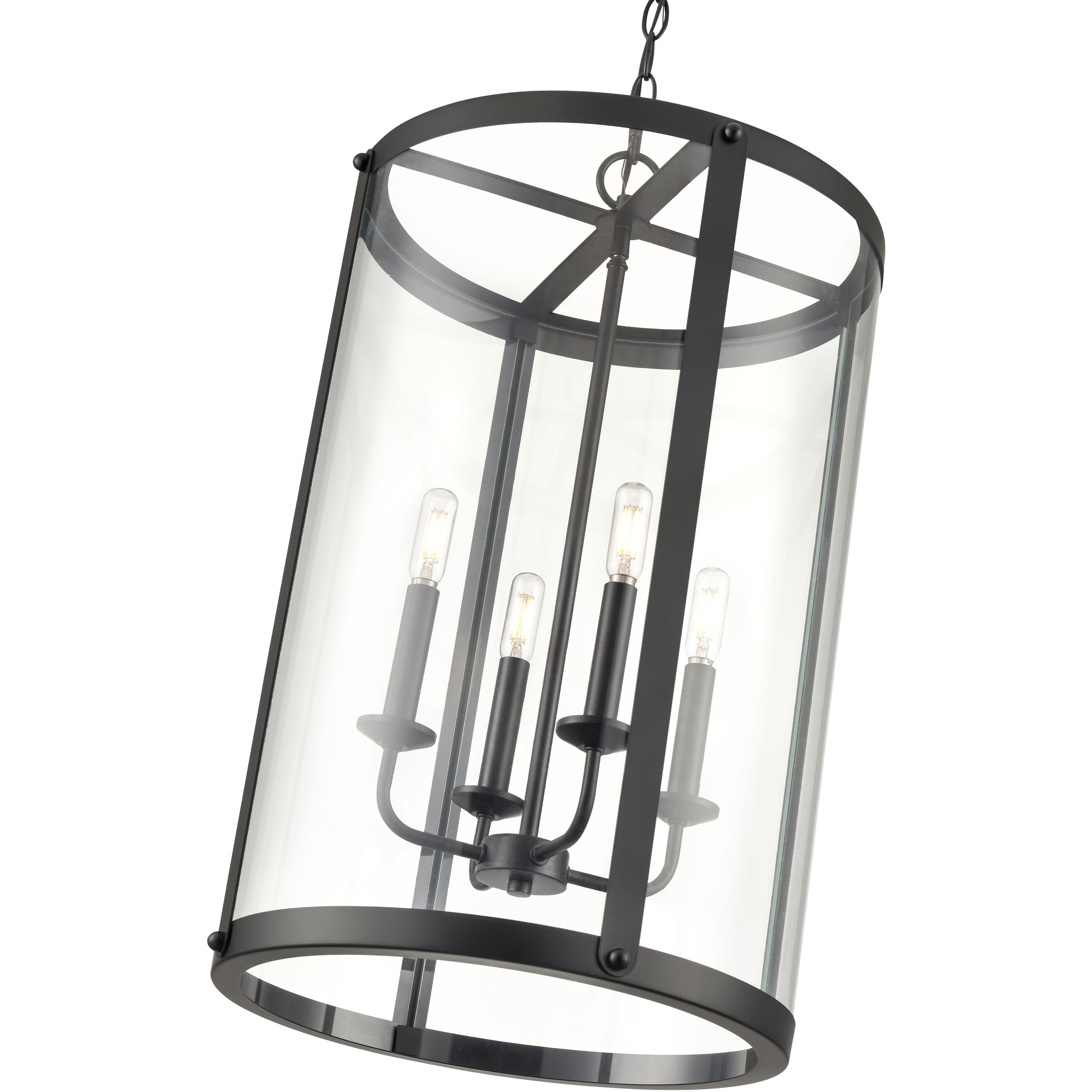 Aydenn 4 Light 15.75 inch Matte Black Indoor Pendant Ceiling Light